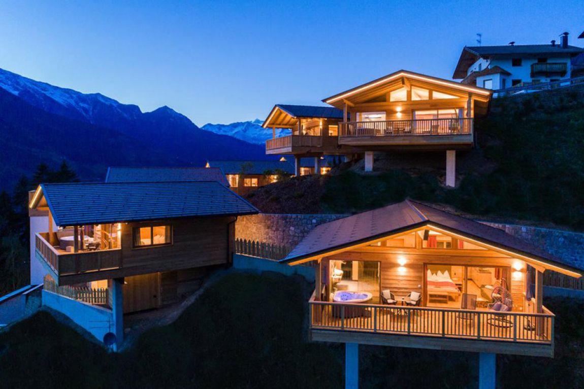 Deluxe-Chalets im Mountain Village Hasenegg, Südtirol